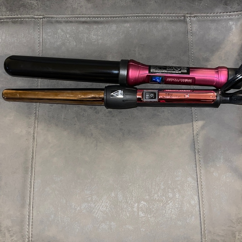 2 curling wand